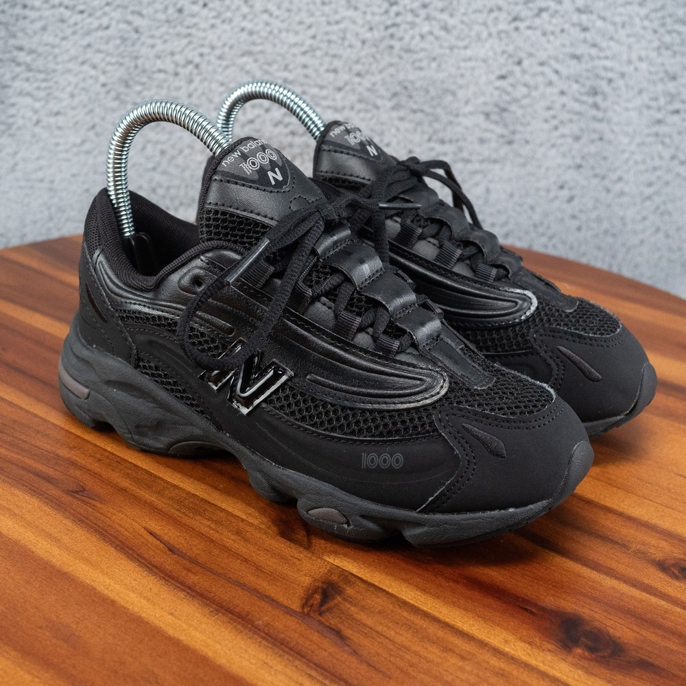 New Balance 1000 Lace Little Kid PS Size 3 Black PC1000BK